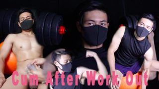 HOT!!!Straight Guy CUM EXPLOSION After Workout  