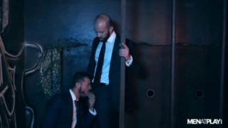 GLORY HOLE FUN! HOT FUCK IN SUITS