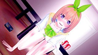 YOTSUBA NAKANO GIVES YOU HER VIRGINITY 🥰 QUINTESSENTIAL QUINTUPLETS HENTAI