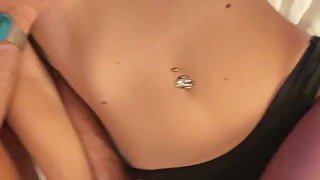 PERFECT BODY college girl LICKED and FUCKED to ORGASM