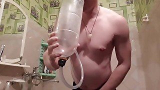 Water seething and my cock🍓🍓🍓