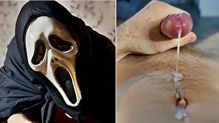 The villain from the horror movie "SCREAM" is back to fuck all the gay guys!