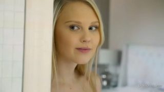 Pale cutie lily rader has a hard time with stepbro's monster cock