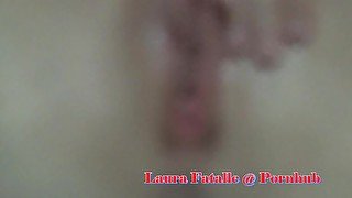 Try not to cum challenge pussy close up teen masturbation - Laura Fatalle