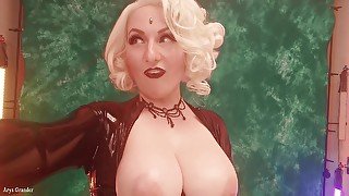 Latex Joi Cei Jerk Off Instructions And Cum Eating Instructor - Training - Dirty Talk - Arya Grander - Teaser Video