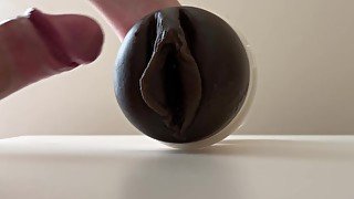 Quick Ana Foxxx silk fleshlight fuck