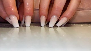 Long Nails Drippy Scratching And Tapping  MyNastyFantasy