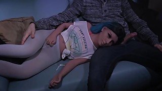 Watching a movie (and more) with my Sex Doll girlfriend!