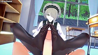 Hentai POV Feet Kirumi Tojo Danganronpa