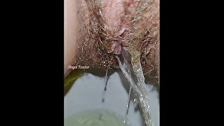 You can Sniff and Lick my very Hairy Pissing Pussy