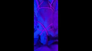 Neon Shibari Fuck (Deepthroat)