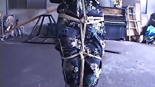 Bondage in Chinese dress 1