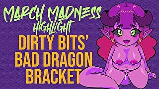 DirtyBit's Bad Dragon Bracket - Stream Highlight - Lewd ASMR Sex Toy Review