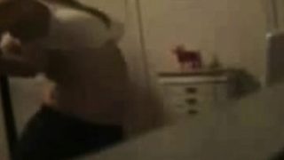 Hidden cam caught not my busty sister nude in bathroom