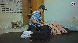 Thai Lakorn Asian Woman Gagged With Black Tape