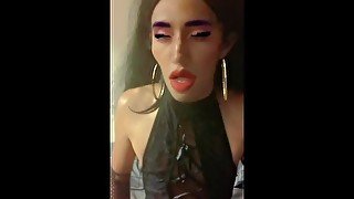 Petite Latina Smoke & Blow Clouds - 40