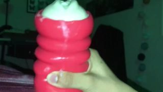 Cumming twice with my fleshlight