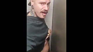 Punk at a gloryhole