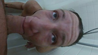 Rachel Lee HH22 Sucking cock in the shower till I get my tongue covered in cum!