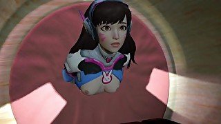 Dva Gloryhole - Overwatch