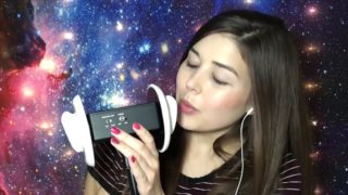 Asmr adnama ear eating, licking, blowing & kisses