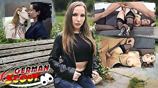 GERMAN SCOUT - BIG NATURAL TITS TEEN (18+) LINA TO FUCK AT MODEL CASTING JOB