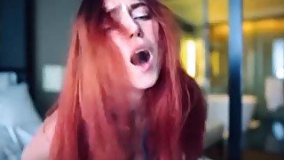 STUNNER Redhead Cant Stop the Orgasms