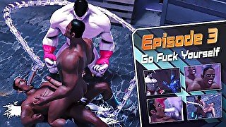 SodomySquad - BBC Superhero Shoves His Cock In His Own Ass For A Good Self Fucking