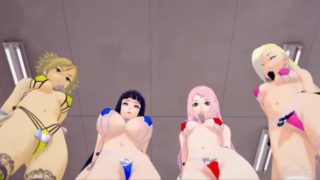 Naruto Girls Ghost Dance