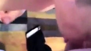 Guy sucks his buddy for cum then shoots his load