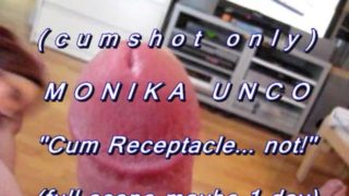 B.B.B. preview: Monika Unco "Cum Receptacle...not!"AVI no slomo