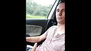 Public masturbation in my car when I am driving