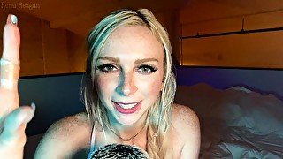 ASMR Girlfriend Dresses Up As Princess ELSA For You POV Personal Attention Before Bed - Remi Reagan