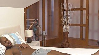 VIP4K. Blonde visits spa and hooks up with black guy who has nice cock