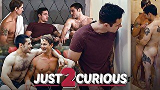 Derek Kage & Devin Franco in Just 2 Curious