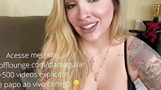 Clara Aguilar * JOI PUNHETA GUIADA + Podolatria