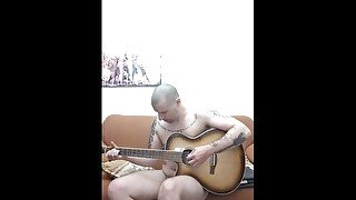 Naked man  w/ anal plug - Wicked Game