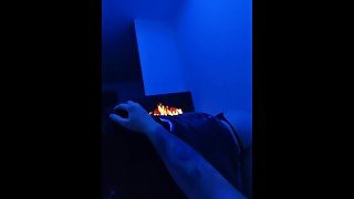 Pov night sloppy blowjob