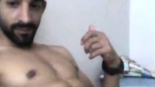 Turkish handsome hunk with big cock cumming