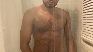 Mishaun Masturbates In Hot Shower