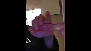 sucking dildo for the first time