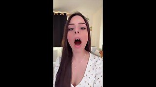 Sexy Girl With Insane Burps!