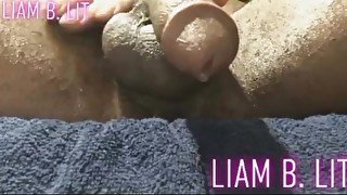 CUM Challenge level 2 of10! Straight BBC milking till percum - Liam B. Lit