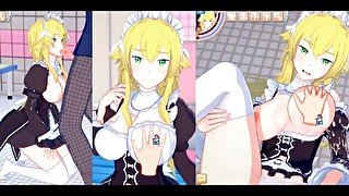 【エロゲーコイカツ！】リゼロ フレデリカ3DCGアニメ動画(Reゼロから始める異世界生活)[Hentai Game Koikatsu! re zero Frederica(Anime 3DCG