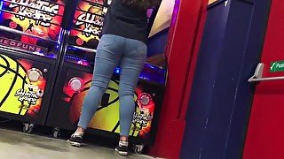 college girl big ass in jeans