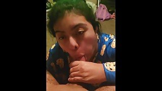 Handjob by my latina neighbor (Cumshot)