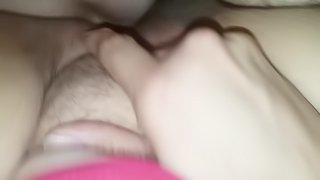 Big sister getting little brothers big cock w/ accidental creampie