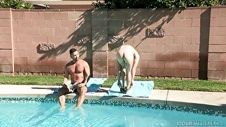 An ordinary day turns to gay sex between Zach Taylor and DominicPacifico