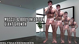 Muscular & body inflation giant growth