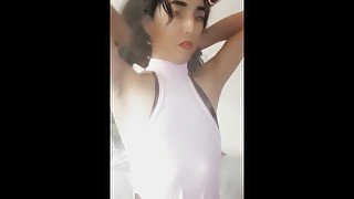 Petite Latina Smoke & Blow Clouds - 65